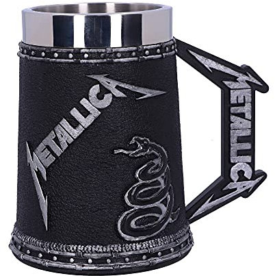 Nemesis Now Metallica B5220R0 Chope d'album noir 14,5 cm