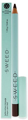 Sweed Satin Coal Ultra Creamy Dusty Brown Eyeliner - Wasserdichter und langlebiger Augenstift mit intensiver Farbe