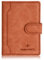 Impfpass Hülle Reisepasshülle, Urlaub Zubehör, Passhülle mit RFID-Blocker, Schutzhülle Tasche für Kreditkarten Reisepass, Ausweis und Reisedokumente, Reisezubehör/Cardholder/Travel Organizer (Orange)