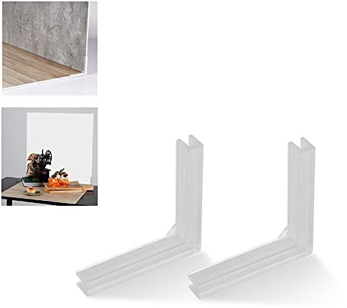 Sitto 2 Stück Hintergrund Halterung Background Bracket für Flat Lay Vertical Hintergründe Board Installation Produkt Lebensmittel Kosmetik Schmuck Fotostudio Fotografie