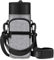 CASEBOT Water Bottle Carrier Bag Sling Case, Sports Water Bottle Pouch Holder Sleeve with Adjustable Shoulder Hand Strap and 2 Pockets for Men Women Hiking Camping Travelling, Gray