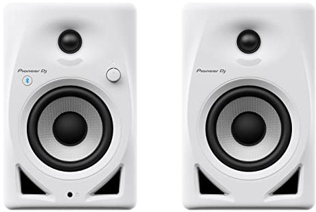 Pioneer DJ DM-40D-BT-W 4 Zoll Desktop-Monitor-System mit Bluetooth® (Weiß)