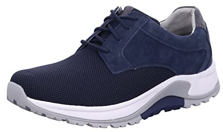 Pius Gabor Herren Sneaker Low, Männer Halbschuhe,Wechselfußbett,Sportschuhe,Freizeitschuhe,Turnschuhe,Laufschuhe,Marine,41 EU / 7.5 UK