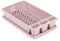 CABLEPELADO Escurreplato de plastico, Escurridor de Platos, Escurridor Fregadero 2 módulos, con Bandeja Anti-Goteo, Plástico, 45 cm de Ancho x 26.5 cm de Fondo x 9 cm de Altura, Rosa