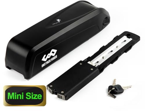 36V 20Ah Batterie de vélo électrique pour 250W 500W Mid Drive et Kit de Conversion Ebike de moyeu arrière Avant - Batterie Ebike(Mini Taille)(5 épingles)