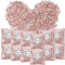 PuretéavHom 12er Pack Konfetti Hochzeit - Natürliches Streublumen, Getrocknet Blütenblätter, Biologisch Abbaubares Konfetti für Geburtstag Party DIY Deko