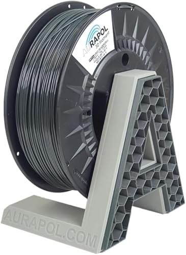 AURAPOL PETG Filament 1.75 | 1kg ARMY Panzer Grau | filament-3d-druckmaterialien | 1 kg Premium 3D Drucker Filament kompatibel mit den meisten FDM(FFF)-3D-Druckern und 3D-Stiften