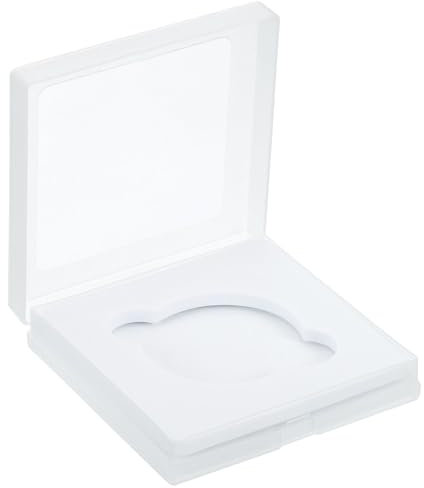 PATIKIL 49mm Lens Filter Case, 1pcs Camera Filter Case Portable Lens Filter Box Water Resistant Dustproof Plastic for Photography Filter Storage