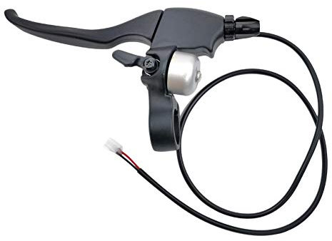 Janasiba 2 in 1 Elektroroller Brem Brem Hebel mit Glocken Ring Aus Aluminium Legierung für 8,5- Roller ZubehöR