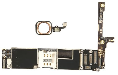 Unlocked Logic Mainboard Motherboard with Touch ID Fingerprint Touchpad Phone Mainboard Replacement for 6 Plus US Version (16GB)