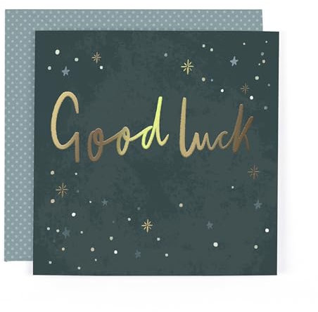 Hotchpotch Luxuriöse Glückwunschkarte mit Folie – moderne Grußkarte London, 15,2 x 15,2 cm