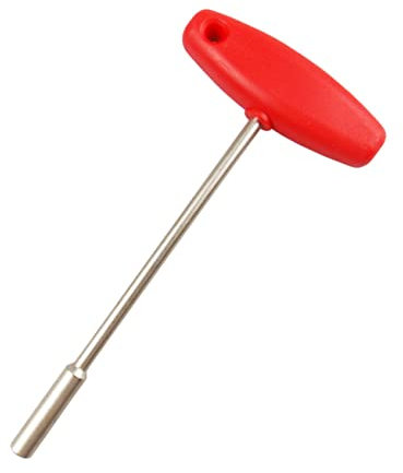 OKUMEYR Verdeckter Speichenschlüssel Für Fahrräder T-förmiger Hülsendraht-einstellspeichenschlüssel Speichenschlüssel Zum Einstellen Des Drahtes