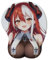Anime Waifu Manga Fille 3D Tapis de Souris Support de Poignet Tapis de Souris, Beau Motif, Tapis de Souris Mignon stéréoscopique.