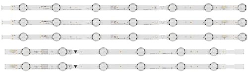 SPOUPKFKCK Striscia LED 50 ''TV UDULEDGS057 UDULEDGS056 50W7S1P UDULED0GS050 UDULED0GS051 FW50D36FB Misura for LG Innotek 50 Pollici LR Tipo 50W6S1P