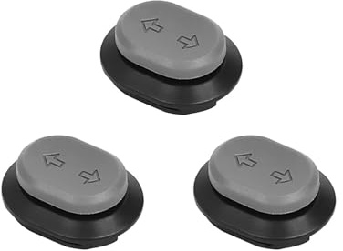 ziyany Blinkerschalter-Abdeckung kompatibel mit Ninebot Max G2 F2 F2 PRO E2 Pro E3 E3 Pro E-Scooter(3PCS A)
