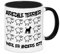 siviwonder Tasse Black Sheep - Airedale Terrier - Hunde Fun Schaf Kaffebecher