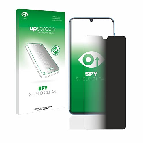 upscreen Anti-Spy Blickschutzfolie für Samsung Galaxy A40 Made in Germany, Privacy Screen Displayschutz-Folie [Sichtschutz, Blaulichtfilter]