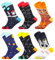 BONANGEL Calcetines Funky para Hombre, Calcetines Navideños para Hombre, Divertidos y Coloridos Calcetines de Vestir de Algodón Loco, Calcetines Divertidos de Regalo para Hombres Papá Novio
