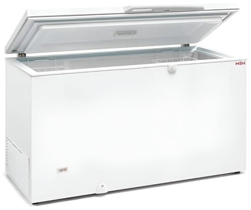 MBH - Arcón congelador industrial 1400 x 660 mm. Congelador horizontal profesional para bar, restaurante y panadería. Cestas no Incluidas - MADE IN EUROPE (460 L)