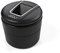 Aschenbecher Mittelkonsole Ascher Becher schwarz/silber 4K08579514PK