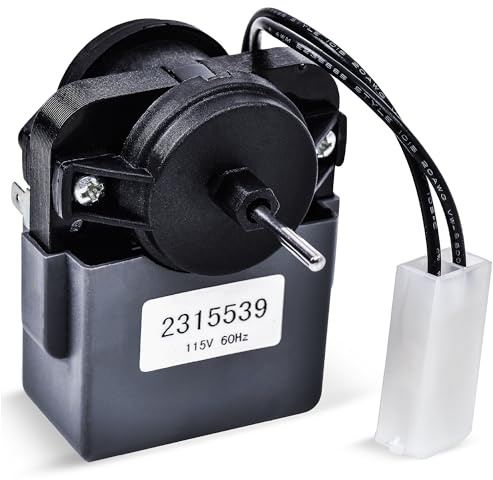 BlueStars Motor de ventilador evaporador de refrigerador mejorado 2315539 | Para refrigeradores Whirlpool Kenmore – Sustituye a WP2315539 2219689 2225625 W10438708 WP2315539VP AP6007247 PS11740359