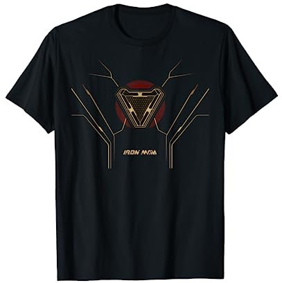 Marvel Iron Man Arc Reactor Suit Poster T-Shirt