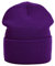 MASADA Damen und Herren Beanie Winter-Mütze - Lila