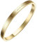AURSTORE® Feiner Armreif aus Edelstahl 316L, mit Botschaft inspirierender Sätze, Breite 4 mm, mehrere Botschaften zur Auswahl, Farben Gold, One Size, Edelstahl