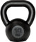 FIGHTDOG® Kettlebell - 8/10/16 kg, Gusseisen, Ergonomischer Griff, Schwarz - Kugelhantel, Kugelgewicht, Schwunghantel, Rundgewicht für Gym, Krafttraining, Fitness, Zuhause (10 kg)