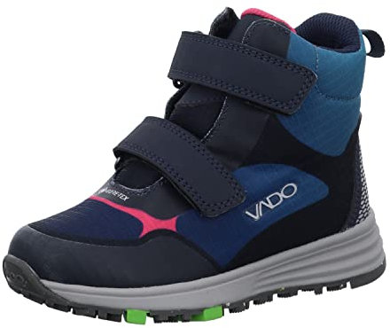 Vado Smile High Warmfutter Boot Klettverschluss Blau EU 32