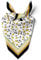 dscarf Damen-Halstuch 55cm x 55cm Square Unisex Stirnband Schal Bandana Hals Kopftuch Atmungsaktiv (Blühendes Design 10)