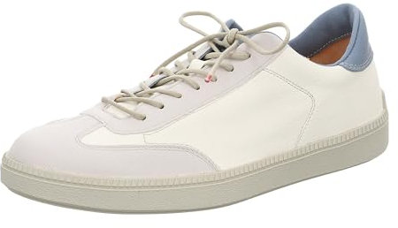 Think Herren TURNA nachhaltige Wechselfußbett Sneaker, Bianco/Kombi 1010, 42 EU