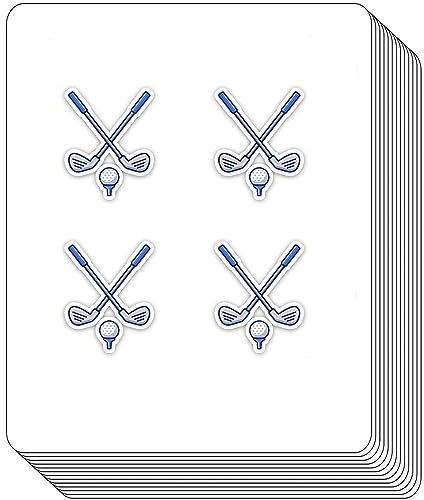 Golf-Sportplaner-Aufkleber, Kalender, Bastelaufkleber für Scrapbook-Aufkleber, Bastelaufkleber, Zeitschriftenaufkleber, DIY-Aufkleber für Kinder (2,5 cm, 200 Stück)