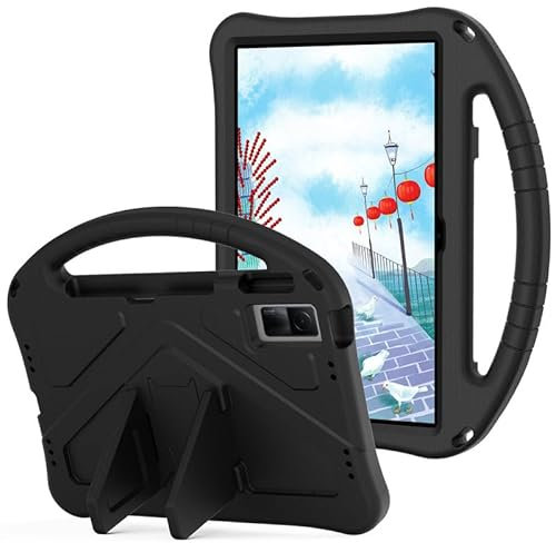 Funda para tablet Huawei Matepad SE de 10.4 pulgadas 2022, apta para niños, asa con soporte, duradera, ligera, a prueba de golpes, color negro