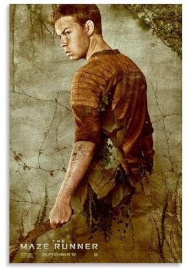 INEOUT The Maze Runner Gally Poster, dekoratives Gemälde, Leinwand, Wandposter und Kunstdruck, modernes Familienschlafzimmer-Dekor-Poster, 20 x 30 cm