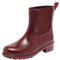 Tommy Hilfiger Flag Rainboot FW0FW08213, Stivali da Pioggia Donna, Viola (Deep Rouge), 40 EU
