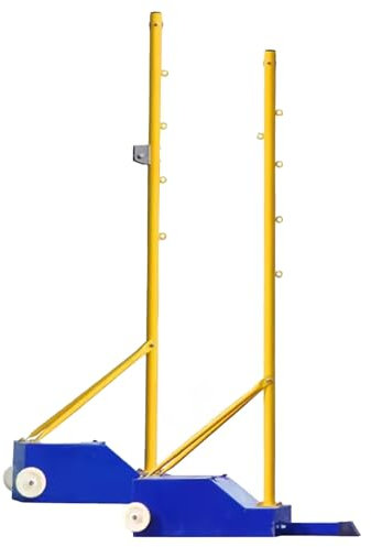 MENUBWPP Badmintonnetz Robustes Badminton-/Gas-Volleyball-Kombi-Set für Hinterhöfe mit Nylonnetzen, einfache und schnelle Installation
