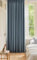 Daesar Vorhänge Blickdicht 2er Set, Gardinen mit Schlaufen Blau 107x244CM Modern Einfach Vorhang Verdunkelung Ösenvorhänge Schlafzimmer Wohnzimmer