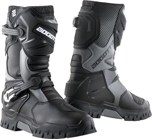 Bogotto Xeton wasserdichte Adventure Stiefel, schwarz/grau, 48