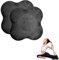 Weenwill Yoga Ginocchiere,2 Pezzi 20x20 cm Ginocchiere da Yoga Antiscivolo per Ginocchia,Gomiti,Polsi e Mani,Accessori per Tappetino Yogas Leggeri e Portatili per Pilates,Meditazione ed Esercizio
