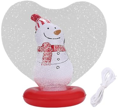 Aufblasbare Weihnachtskugeln Herzförmige Leuchtende Weihnachtskugeln