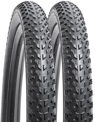 YunSCM 2Pcs Faltbare 26 Zoll Fahrradreifen 26x2.50 Mantel 64-559 kompatibel 26x2.5 26 x 2.50 Stadt/Straße/Mountainbike Reifen