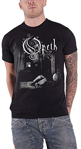 Opeth T Shirt Damnation band logo nouveau officiel Homme Noir