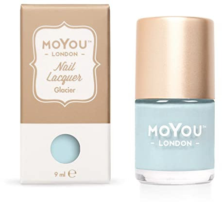 MoYou-London Premium Stamping Nail Polish, 9ml - Glacier