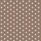 babrause® Baumwollstoff Sternchen Braun Webware Meterware Popeline OEKOTEX 150cm breit - Ab 0,5 Meter