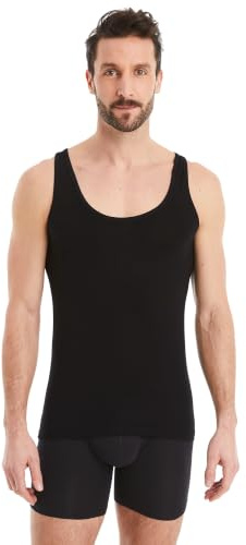 FINN Business Unterhemd Herren Ärmelloses Tank-Top | Unterziehshirt Männer aus original Lenzing® Modal Stoff - Das perfekte Achsel-Shirt unter Hemd und Anzug