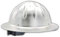 HARDHAT Aluminiumhelm, Bauhelm. VerstäRktes Blatt, 4-Punkt-Nietschnalle, Schlagfestigkeit Und DurchstoßFestigkeit Viele Farben sind verfügbar. (Aluminiumfarbe)