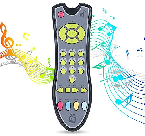 Yujum El Aprendizaje a Distancia de Seguridad Control Primeros Juguetes educativos de los niños Máquina eléctrica del Juguete de Regalo del bebé Juguetes Música TV