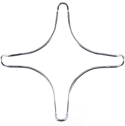 Lankater Universal Plated Metal Stove Top Coffee Maker Pot Trivet Stand Gas Cooker Hob Pan Support Rack for Kitchen Cooking(random Color)