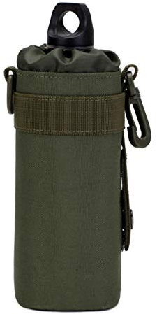 TEGOOL Water Bottle Sleeve Bag Bottle Holder Tactical Water Bottle Pouch (Army Green)